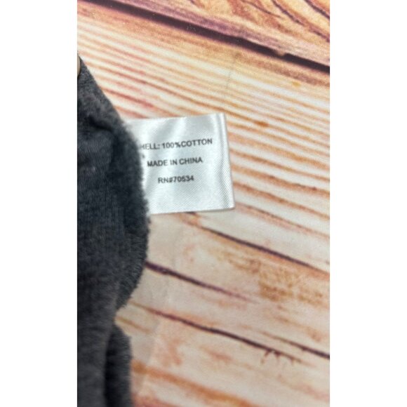 Orvis Womens Charcoal Quarter-Zip Pullover Sweater XL - Picture 5 of 6